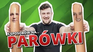 5 sposobów na… PARÓWKI  kwiaty z parówki  parówczak na ciepło  imprezowa przekąska [upl. by Grenier]