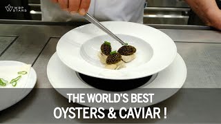 THE WORLDS BEST OYSTERS amp CAVIAR at 3 MICHELIN STAR Schwarzwaldstube Traube Tonbach Gremany [upl. by Nilhtac]