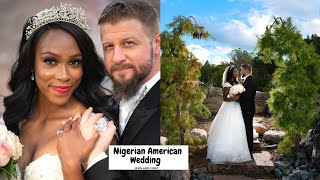 OUR WEDDING VIDEO  Interracial Christian Marriage [upl. by Stephie790]