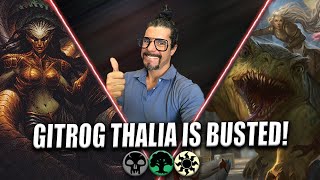 ⚫⚪🟢 Gitrog Thalia is Busted MTG Arena Standard MOM [upl. by Mack]