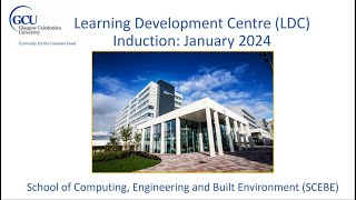 SCEBE LDC Induction January 2024 [upl. by Racklin]