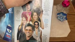 ASMR People Magazine Reading Page Flip Through November 7 2022 Michael J Fox on the cover [upl. by Artemisia]