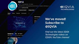 IQVIA Technologies has moved to IQVIA [upl. by Norrehs]