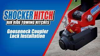 Shocker Shift Lock Gooseneck Coupler Box Lock Installation  Shocker Hitch [upl. by Materse]