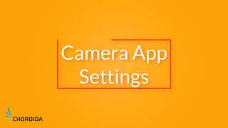 Fundus Explorer  camera app settings [upl. by Ariamoy]