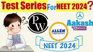 Best Offline Test Series for NEET 2024 Complete Details neet2024 allenkota aakash pw [upl. by Enineg126]