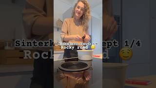 1 ding MAKEN 🤤 rockyroad sinterklaasrecepr serie minivlog vlog zegmaarfem [upl. by Anear334]