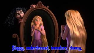 Tangled  Mother Knows Best Singalong Lyrics [upl. by Thirzi]