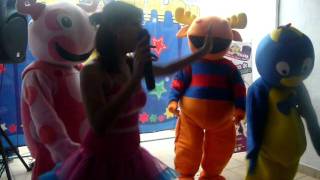 SHOW DE BACKYARDIGANSIMITACIONTEL24516210 ANDROS FIESTA MEXICO DF [upl. by Iva]