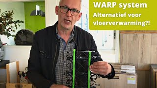 WARP system het betere alternatief voor vloerverwarming [upl. by Ehsom217]