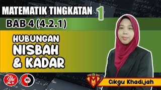 421 HUBUNGAN ANTARA NISBAH DAN KADAR [upl. by Lurleen]