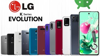 Evolution Of LG K Series  History of LG [upl. by Yerrok44]