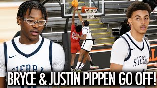 BRYCE JAMES amp JUSTIN PIPPEN BOTH COME UP CLUTCH IN CHAMPIONSHIP GAME [upl. by Felike]