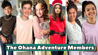 The Ohana Adventure Members Real Name And Ages 2024 [upl. by Bainbridge]