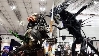 PREDATOR in Tokyo Comic Con 2017  プレデター 東京コミコン来襲 [upl. by Aicina]