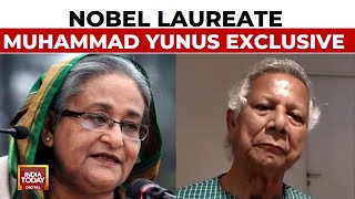 Bangladesh News Muhammad Yunus Talks On Politics Climate In Bangladesh  India Today Exclusive [upl. by Alleber885]