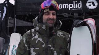 Amplid Splitboard News 2021  Surf Shuttle and Mahalo Split for Women [upl. by Yssim]