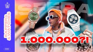 La collezione di orologi di Sfera Ebbasta  Rapper amp Watches Ep1 [upl. by Laucsap]