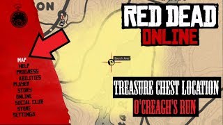 RDR2 Online  Treasure Map  OCreaghs Run [upl. by Gulick957]