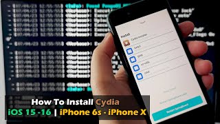 How To Install Cydia iOS 150 1651  iPhone 6s  iPhone X With Cydia Installer [upl. by Lleznov]