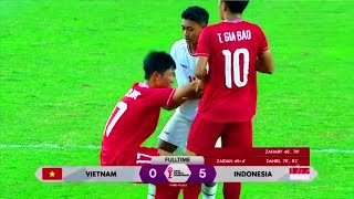 FULL HIGHLIGHTS INDONESIA VS VIETNAM  AFF ASEAN CUP U16  FANS CAMERA [upl. by Arrehs204]