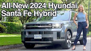 AllNew 2024 Hyundai Santa Fe Hybrid review  Is this the one to get [upl. by Free]