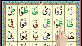 How to learn Qaida noorania easily at home Noorani qaida lesson no 8 and part 2 [upl. by Cyd839]