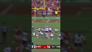 Chiefs Block broncos game winning FG to win chiefs vs broncos nfl shorts chiefs nflhighlights [upl. by Allimac]