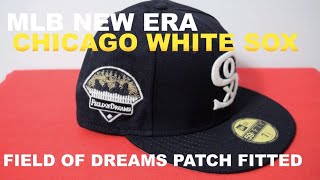 HATS AND CAPS UNBOXINGS MLB New Era Chicago White Sox Field of Dreams Special Edition Hat [upl. by Llewxam913]