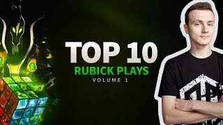 Top 10 Rubick Plays in Dota 2 History [upl. by Llerrot]