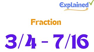 34  716 34 minus 716 [upl. by Dittman]