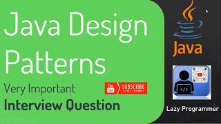 Java Design Patterns  An Introduction java designpatternsinjava designpatterns [upl. by Lucilla]