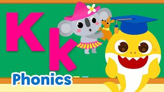 ABC Song amp More  Animals with Letter K  Koala  15Minute Learning with Baby Shark [upl. by Ariam]