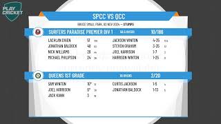 Surfers Paradise Premier Div 1 v Queens 1st Grade [upl. by Zuckerman717]