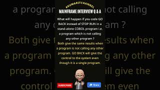 Mainframe Interview Q amp A kumaritchannel ibm mainframe [upl. by Noitsirhc961]