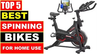 Best Spinning Bikes For Home Use 2024  TOP 5 Best Exercise Bike [upl. by Prasad]