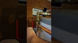 Unvented cylinder heated by combination boiler [upl. by Ermina]