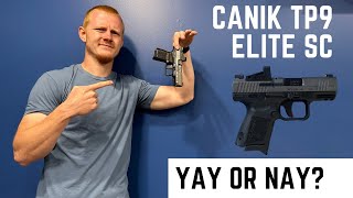 Testing the Canik TP9 Elite SC My Surprising First Impressions [upl. by Stranger]