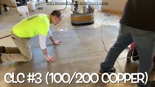 How to Prep and Polish Carpet Adhesive Covered Concrete [upl. by Pen94]