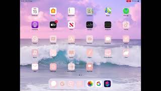 How to change the colour of your app icons on an IPad [upl. by Marl]