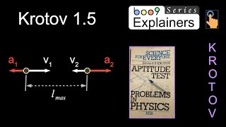 Explainer Krotov 15 Two bodies move in a [upl. by Acireh395]