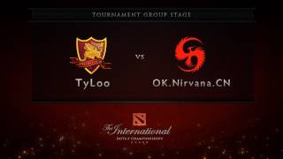 TyLoo vs OKNirvanaCN  Group Stage  Dota 2 International [upl. by Andree716]