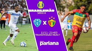 PAYSANDU 1 X 0 BRUSQUE  111124  BRASILEIRÃO SÉRIE B [upl. by Atinnek]