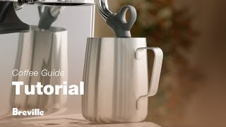 The Barista Touch™  How to texture milk at home like a pro  Breville USA [upl. by Raouf263]