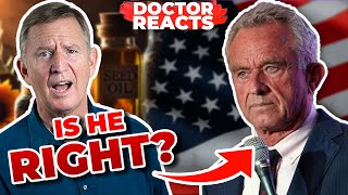 America’s Toxic Seed Oil Crisis What RFK Jr Just Exposed  Doctor Reacts [upl. by Ayim]