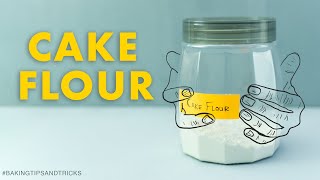 How to make cake flour at home cake flour substitute  Substitute for cake flour Cake Flour [upl. by Adlei]