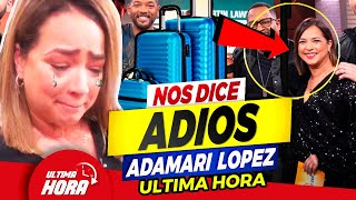 🔔 ¡ 𝗗𝗲 𝗨𝗹𝘁𝗶𝗺𝗼 𝗠𝗼𝗺𝗲𝗻𝘁𝗼 🔥 𝗙𝘂𝗲𝗿𝘁𝗲𝘀 𝗦𝗼𝘀𝗽𝗲𝗰𝗵𝗮𝘀 de Que Adamari Lopez 𝗟𝗲 𝗘𝘀𝘁𝗮 𝗣𝗮𝘀𝗮𝗻𝗱𝗼 𝗘𝘀𝘁𝗼  🛑😱 [upl. by Anirahtak]