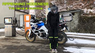 Appennino Modenese in moto dinverno [upl. by Ueih206]