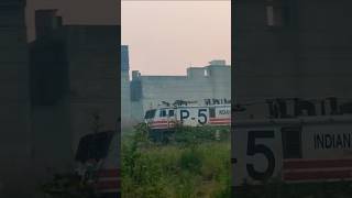 Shane Punjab express crosses Panipat Emu at Adarsh Nagar outer train [upl. by Ystap]