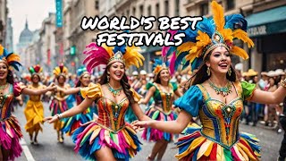 Top 10 Festivals Around the World [upl. by Acebber]